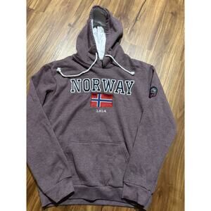 Norway Hoodie By Scandinavian Explorer Purple Women’s Size Large